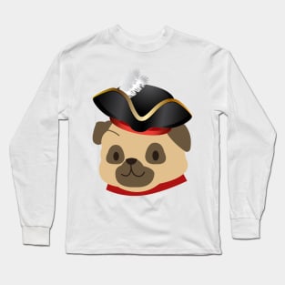 Cute Dogface Long Sleeve T-Shirt